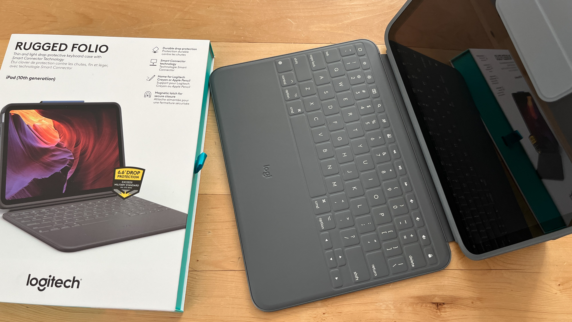 Watch My Experience using the Logitech Rugged Folio iPad 10 on